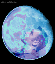 face in moon